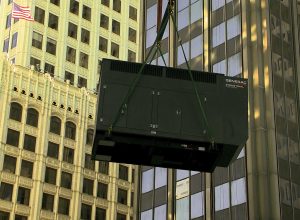 Generac standby generator for downtown Tulsa building